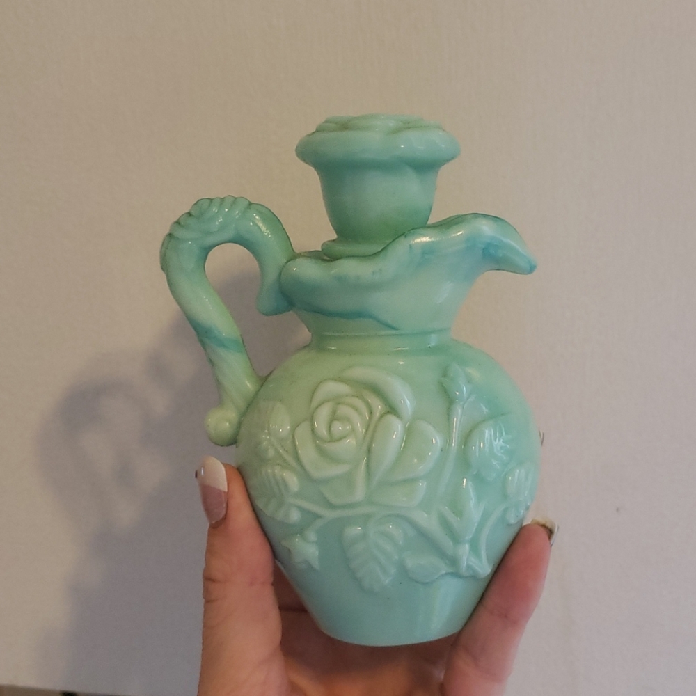 Avon Accents Light Blue Bottle